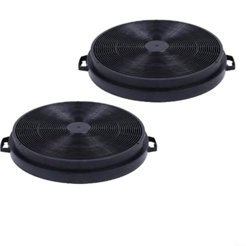 TONIXY 2 Pack Aktivkohlefilter, Küche Dunstabzugshaube Kohlefilter, Belüftungssystem Ersatzfilter von TONIXY