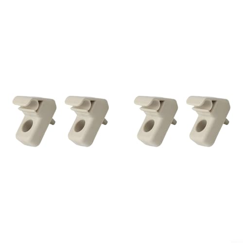 TONIXY 4 x ABS-Sonnenblenden-Halterungen, OEM 735411088 für Fiat für Grande für Punto Auto-Innen-Ersatz von TONIXY