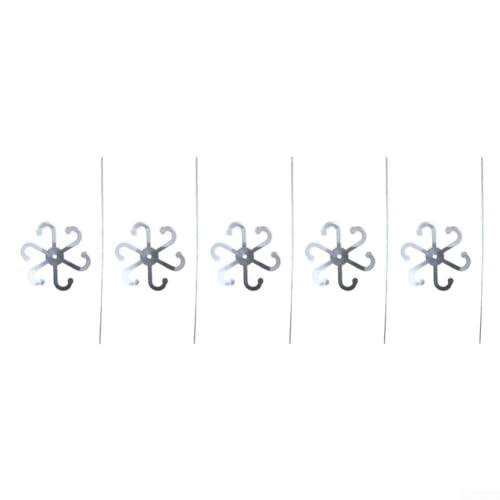 TONIXY 5 transparente Acryl-Pflanzenstützstäbe, stabile Stängel- und Blattbefestigungsrahmen für gesundes Wachstum, einfaches Einsetzen für Innen- und Außenbereich, Blumen, Gemüse, Kräuter, 7,5 x 7,5 TONIXY 5 transparente Acryl-Pflanzenstützstäbe, stabile Stängel- und Blattbefestigungsrahmen für gesundes Wachstum, einfaches Einsetzen für Innen- und Außenbereich, Blumen, Gemüse, Kräuter, 7,5 x 7,5 von TONIXY