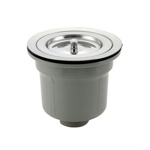TONIXY Abflusssieb, 140 mm, Edelstahl-Filtersystem mit komplettem Ablauf-Set TONIXY Abflusssieb, 140 mm, Edelstahl-Filtersystem mit komplettem Ablauf-Set von TONIXY