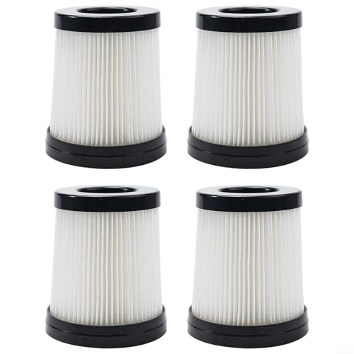 TONIXY Akku-Staubsaugerfilter, Filter-Ersatz für 202 kabellosen Staubsauger, kompatibel mit OSV-102, W26, VL732 und 206 Modellen (4 Stück) von TONIXY
