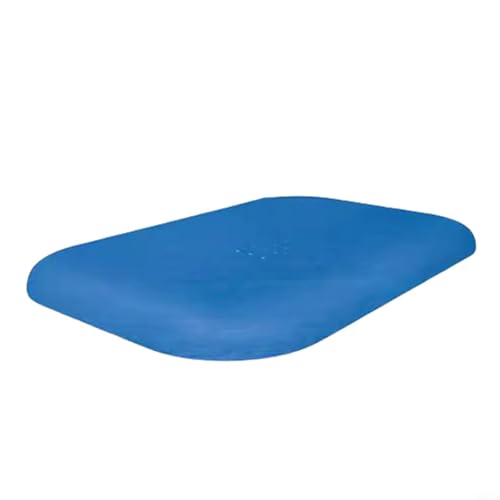 TONIXY Aufblasbare Poolabdeckung, rechteckig, mit robustem UV-Schutz für Sommer, Winter, Outdoor-Schutz (blau1) von TONIXY