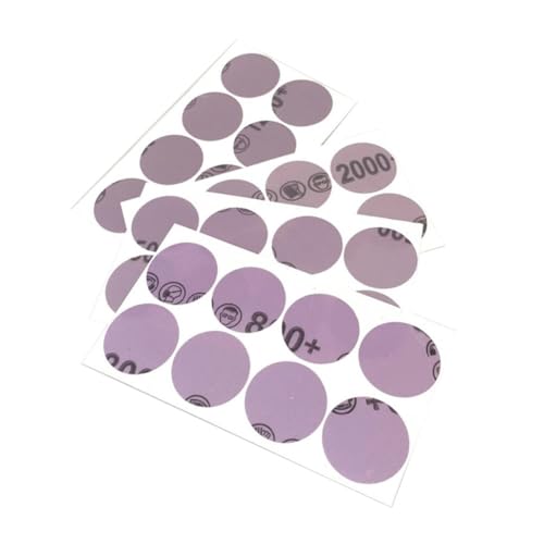 TONIXY Autolack-Reparaturwerkzeug, Stahlschaber-Set, mit Schleifpapier zum Entfernen von Kratzern und Lackausbesserung (6 x Schleifpapier) von TONIXY