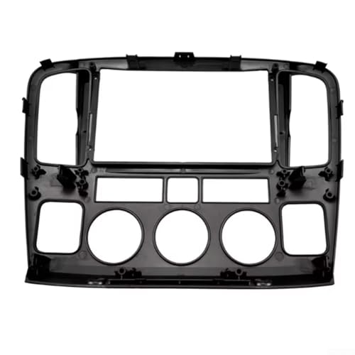 TONIXY Autoradio Armaturenbrett Navigation Panel für Suzuki Grand Vitara XL-7 2001-2006, 9 Zoll Blende, ABS-Kunststoff, Schwarz oder Silber (Schwarz) von TONIXY