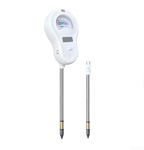 TONIXY Bodenfeuchtigkeitsmessgerät, Bodentest-Set, 6-in-1, digitales Messgerät, patentiertes Design, austauschbares Sonden-Design für pH-Wert, Feuchtigkeit, leichte Fruchtbarkeit, Garten TONIXY Bodenfeuchtigkeitsmessgerät, Bodentest-Set, 6-in-1, digitales Messgerät, patentiertes Design, austauschbares Sonden-Design für pH-Wert, Feuchtigkeit, leichte Fruchtbarkeit, Garten von TONIXY