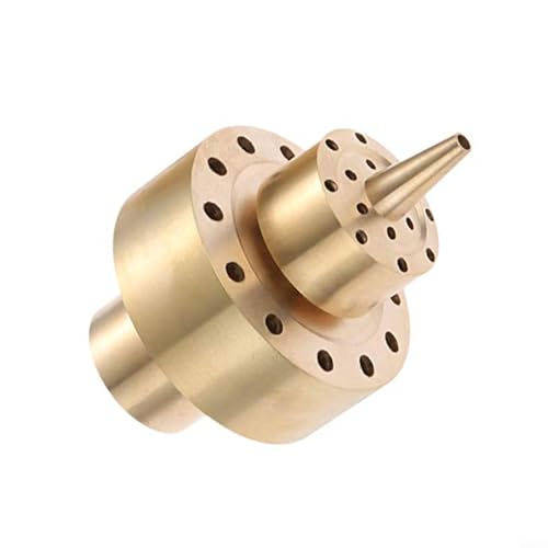 TONIXY Brunnendüse Köpfe Dekorative Messing Brunnenkopf DN25 Sprühdüse mit Säule Wassermuster für Landschaft Teich Garten TONIXY Brunnendüse Köpfe Dekorative Messing Brunnenkopf DN25 Sprühdüse mit Säule Wassermuster für Landschaft Teich Garten von TONIXY