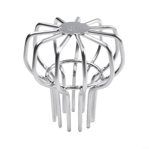 TONIXY Dachrinnenschutz, Fallrohr, Laubschutz, 304 Edelstahl, Dachabflussnetz, Laubfänger, Dachrinnenschutzabdeckung, einfache Installation (50 mm) von TONIXY