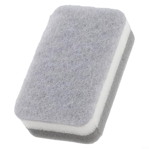 TONIXY Dicker hochdichter grauer und weißer Geschirrspülschwamm 11 x 7 x 3,5 cm für effektive Küchenreinigung von Geschirr, Töpfen und Pfannen (a) von TONIXY