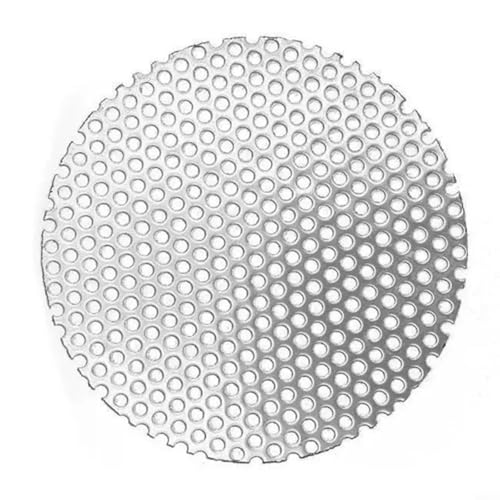 TONIXY Edelstahl-Anti-Verstopfungs-Haarsieb für Badezimmer, 304 Stahlfilter für Duschwanne und Waschbecken, rund oder quadratisch (A-7,5 cm) von TONIXY