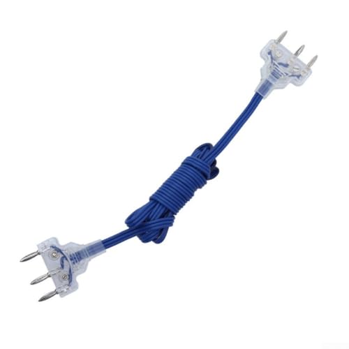 TONIXY Epee-Zaun-Kordel, 1,8 m, Kupferkerndraht mit PVC-Abdeckung, kompatibel mit den meisten Punktegeräten (blau) von TONIXY