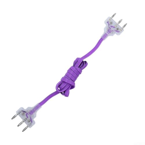 TONIXY Epee-Zaun-Kordel, 1,8 m, Kupferkerndraht mit PVC-Abdeckung, kompatibel mit den meisten Punktegeräten (lila) von TONIXY