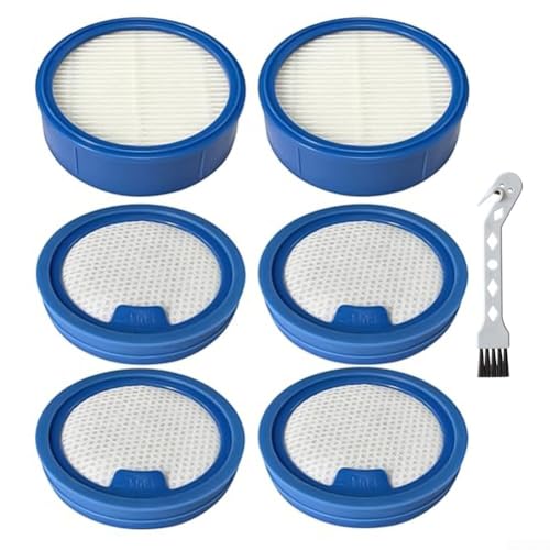 TONIXY Ersatz-Filter-Set für AEG Serie 7000/6000, kabelloser Staubsauger, 2 Vorfilter, 4 Feinstaubfilter, Reinigungsbürste von TONIXY