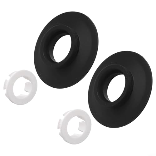 TONIXY Ersatz-Spülventildichtungs-Clip, Standard-Spülventil-Dichtung für SV01967 Clip für Armitage Sottin 2/4 Stück (schwarz, 2 Stück) von TONIXY