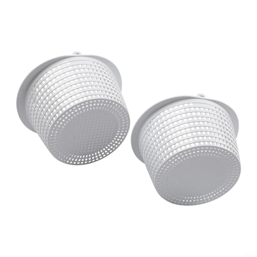 TONIXY Für Hayward Pool-Skimmer-Ersatzteile SPX1091K1 Weir Door SPX1091C Filterkorb-Set, weißes ABS-Material oberirdischer Inground Pool kompatibel (4 Stück) von TONIXY