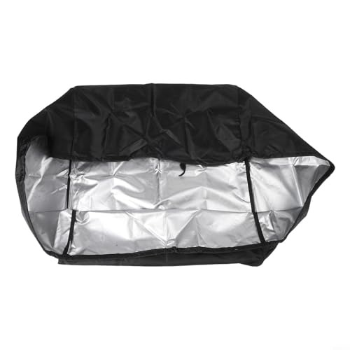 TONIXY Grillabdeckung Grillzubehör Wasserdicht BBQ Grill Schutzhülle für 55,9 cm Tischplatte mit Haube 420D Polyester Outdoor TONIXY Grillabdeckung Grillzubehör Wasserdicht BBQ Grill Schutzhülle für 55,9 cm Tischplatte mit Haube 420D Polyester Outdoor von TONIXY