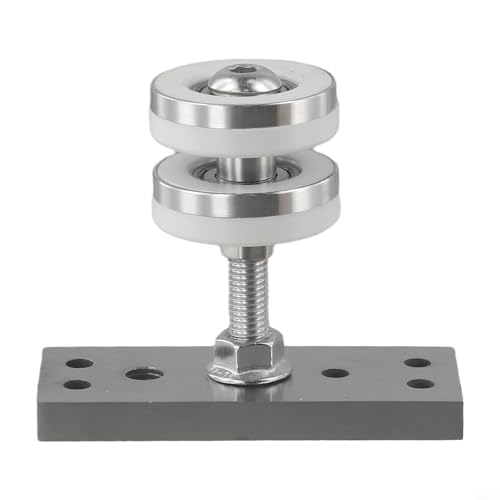 TONIXY Holz-Schiebetür-Riemenscheibe, Holztüren, zusammenklappbares Hängerad-Set, reibungsloser Betrieb mit Hochgeschwindigkeits-mechanischem Lager, stark (M) von TONIXY