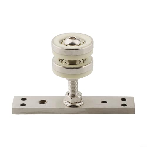 TONIXY Holz-Schiebetür-Riemenscheibe, Holztüren, zusammenklappbares Hängerad-Set, reibungsloser Betrieb mit Hochgeschwindigkeits-mechanischem Lager, stark (S) von TONIXY