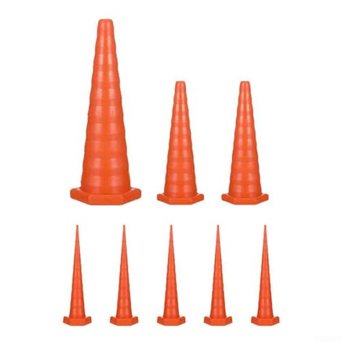 TONIXY Hydrauliköl-Service-Stopper, industrielle Gummischlauch-Leckabdeckung, verstellbare konische Endkappe für Automobil- und Maschinenrohrreparatur (8 Stück) von TONIXY