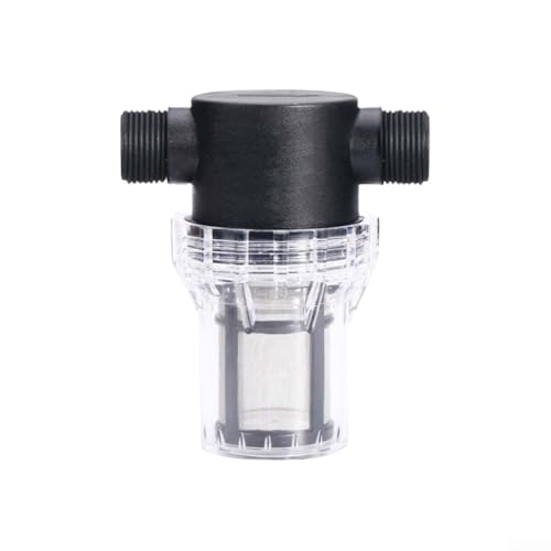 TONIXY IBC Tankwasserfilter mit 80 Mesh 304 Edelstahlsieb, 1/2 oder 3/4 Zoll Twist-On Gartenschlauchanschluss für Außenbewässerung und Schmutzfiltration (1,9 cm Außengewinde) von TONIXY