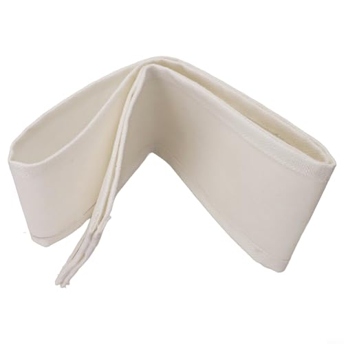 TONIXY Magnetischer Heizkörper-Staubschutz, Baumwollleinen, atmungsaktiv, weiß, Schutz für Heizgeräte, um Schmutz zu blockieren und den Luftstrom zu erhalten und Heimdekoration (120 cm) von TONIXY