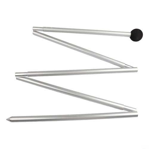 TONIXY Markisenstangen, Aluminiumlegierung, Strandüberdachung, Stützstange, Teleskop-Zeltstange, faltbarer Camping-Unterschlupfrahmen (3) von TONIXY