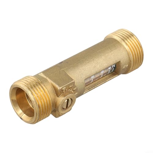 TONIXY Messing Durchflussausgleichsventil DN20 Visuelle Einstellung Regelkugelhahn für HVAC System Wasserheizung Kühlung Druckentlastung (A) von TONIXY