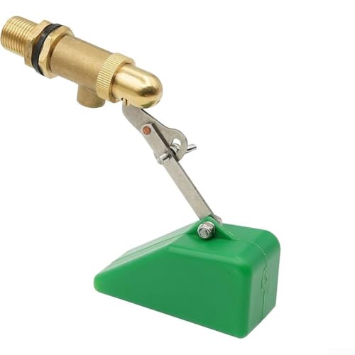 TONIXY Messing Schwimmerventil, verstellbarer Arm, automatische Wasserstandskontrolle, Tank Toilette Zisterne Vieh Teich Aquarium Brunnen TONIXY Messing Schwimmerventil, verstellbarer Arm, automatische Wasserstandskontrolle, Tank Toilette Zisterne Vieh Teich Aquarium Brunnen von TONIXY