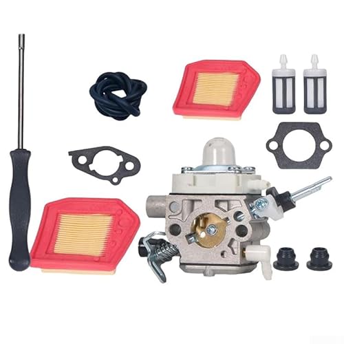 TONIXY Metall Vergaser Kit 4147-120-0625 Kompatibel mit FS240 FS240R FS240RC FS260 FS260R FS260RC FS340 inkl. Luftfilter Ersatz von TONIXY