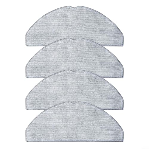 TONIXY Mikrofaser-Wischmopp-Ersatz-Set für S20 (D106) 3C E10 3C (C103) 3C Plus (B112) Roboter-Staubsauger-Bodenreinigungstuch-Set (4 Stück) von TONIXY
