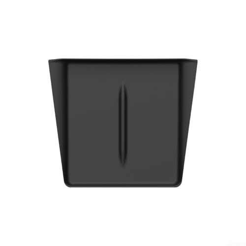 TONIXY Mittelkonsole Wireless Charging Pad Cover, Für Tesla Model Y Für Juniper 2025, Rutschfester Silikonschutz, Schwarz Weiß (Schwarz) von TONIXY