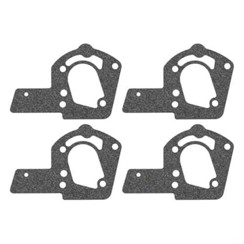 TONIXY Motortank-Montagedichtungssatz, 4/12 Stück Faserpapier Vergaserdichtung Ersatz für Rasenmäher 272489 692241 (4 Stück) von TONIXY