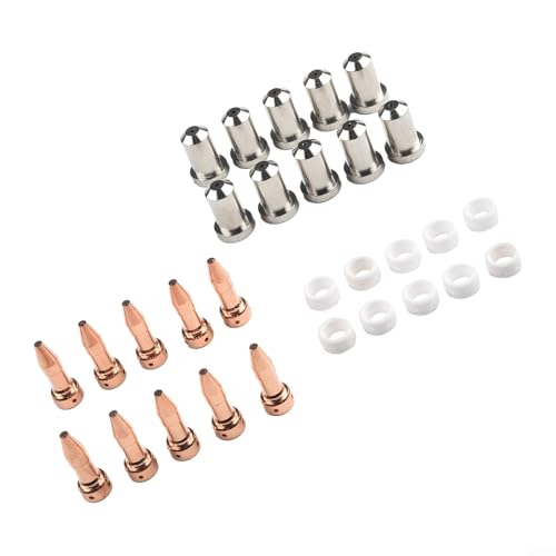 TONIXY Plasmabrenner Verbrauchsmaterialien Kit 176656 Spitzen 176655 Elektroden für Miller ICE-25C ICE-27C Brenner TONIXY Plasmabrenner Verbrauchsmaterialien Kit 176656 Spitzen 176655 Elektroden für Miller ICE-25C ICE-27C Brenner von TONIXY