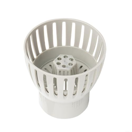 TONIXY Pool Skimmer Korb Kunststoff Schwimmbad Sieb Filter Schmutz Laub Sammler Koi Teich Abfluss Skimmer für einfache Wartung (110T) von TONIXY