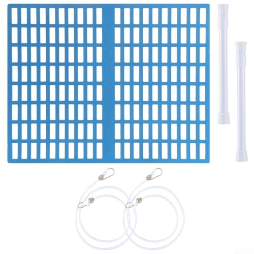 TONIXY Pool Skimmer Shield Laubschutznetz mit verstellbarer Teleskopstange und elastischem Seil, PP Anti-Rost-Schuttschutz für die Wartung des Außenpools, einfach zu installieren und zu reinigen TONIXY Pool Skimmer Shield Laubschutznetz mit verstellbarer Teleskopstange und elastischem Seil, PP Anti-Rost-Schuttschutz für die Wartung des Außenpools, einfach zu installieren und zu reinigen von TONIXY