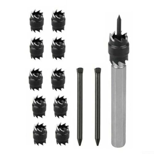 TONIXY Rotary Spot Weld Cutter Remover Sets Double Sided 3/8 Inch HSS Spot Weld Cutter Drill Bit Remover For Thin Metal Automotive Sheet Repair von TONIXY