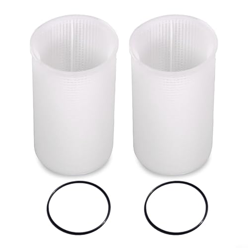 TONIXY Schwimmbadpumpe Vorfilter Saugsieb mit O-Ring, Poolpumpe Vorfiltersieb mit O-Ring Ersatzteile (2 Stück) von TONIXY