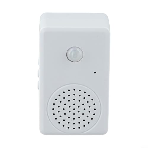 TONIXY Sprachaufzeichnbarer PIR-Infrarot-Bewegungsmelder mit Multi-Track-Wiedergabe für Ladeneingänge, individuelle Sprachnachrichten-Wiedergabe (1 Stück) von TONIXY