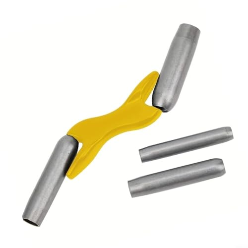 TONIXY Stahl-Ziegel-Fugen-Set mit ergonomischem Griff, 4 Größen, Aufbewahrungsabdeckung für Maurer-Projekte, Gelb TONIXY Stahl-Ziegel-Fugen-Set mit ergonomischem Griff, 4 Größen, Aufbewahrungsabdeckung für Maurer-Projekte, Gelb von TONIXY