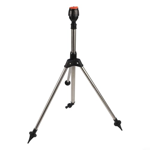 TONIXY Stativregner Gartensprinkler Automatisch Drehbar Mit Stativ Für Garten 360 Grad Bewässerungsdüse Für Rasen Gras Bewässerung Schwarz TONIXY Stativregner Gartensprinkler Automatisch Drehbar Mit Stativ Für Garten 360 Grad Bewässerungsdüse Für Rasen Gras Bewässerung Schwarz von TONIXY
