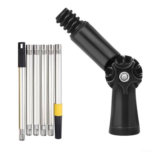 TONIXY Teleskopstange für Farbroller, 1,8 m, mit Drehgelenk, Winkeladapter und Scharnierspitze TONIXY Teleskopstange für Farbroller, 1,8 m, mit Drehgelenk, Winkeladapter und Scharnierspitze von TONIXY