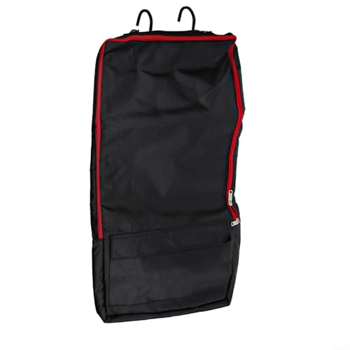 TONIXY Tragbare Trensenzaum-Halftertasche mit 3 Haken für organisierte Aufbewahrung und Transport, verstellbare Gurte für Reitausrüstung (schwarz) von TONIXY