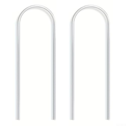 TONIXY U-förmiges Acryl-Pflanzen-Rankgerüst Rankhilfe Transparent Indoor Garten Unterstützung für Reben, Efeu, Glyzinie, Monstera, Montage Dekoratives 2pcs Rack von TONIXY