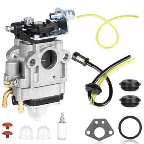 TONIXY Vergaser Kit 52cc 49cc 43cc für Freischneider Rasenmäher Kettensäge Trimmer mit Dichtung Start Pumpenschlauch Aluminium TONIXY Vergaser Kit 52cc 49cc 43cc für Freischneider Rasenmäher Kettensäge Trimmer mit Dichtung Start Pumpenschlauch Aluminium von TONIXY