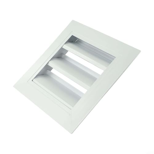 TONIXY Wetterfeste Metall-Lüftungsgitter-Abdeckung, quadratisch, für Innen- und Außenbereich, mehrere Größen (200 x 200 mm) von TONIXY