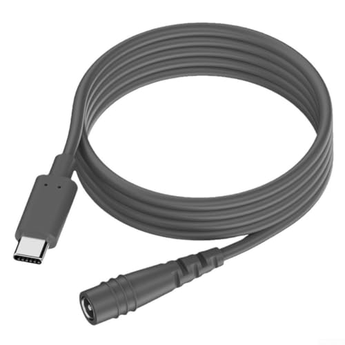 USB-C-Stecker auf DC-Buchse, Stromkabel, 100 W, hocheffiziente Ladelösung für Ihre Einrichtungsbedürfnisse (5 Meter) von TONIXY