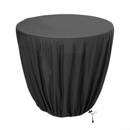 Verstellbare Abdeckung für Vogeltränke im Freien, 210D wasserdichtes Oxford-Gewebe, für jedes Wetter (schwarz, 61 x 46 cm) von TONIXY