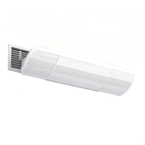 Verstellbare Klimaanlage Windabweiser Zentrale AC Vent Air Guide mit 180 Grad Drehung Einziehbarer Deflektor für Wandregister (Seite 60-98 cm-Filter) von TONIXY