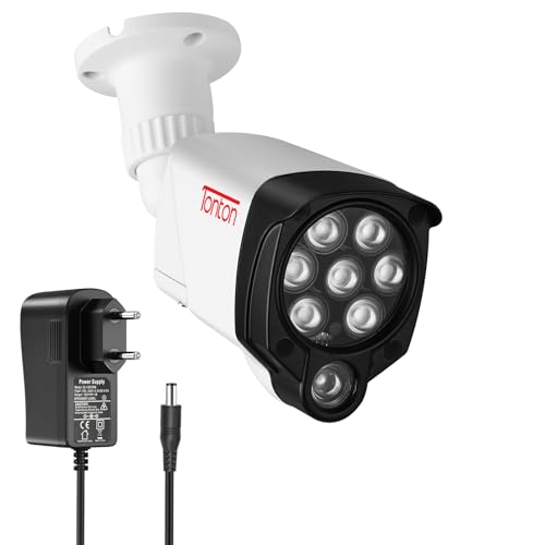 Tonton IR Strahler, 30M Illuminator Scheinwerfer, 8 LED Infrarot Nachtsichtlampe für Überwachungskamera/Quest3/2/1/VR2 Playstation/ PS5 VR2 usw. 3Meter Netzteil für Innen-und Außenbereich, Wasserdicht von TONTON