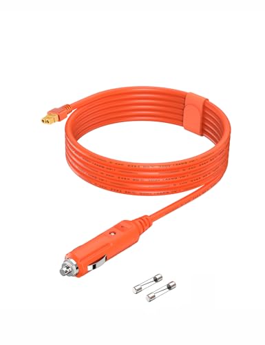 Zigarettenanzünder auf XT60 DC 12V/24V XT60 Auto Ladegerät KFZ Ladekabel Car Charger für ECOFLOW Tragbare Powerstation Delta 2 Solar Panel RV Solar Generator XT60 auf Zigarettenanzünder, 14AWG, 2m Zigarettenanzünder auf XT60 DC 12V/24V XT60 Auto Ladegerät KFZ Ladekabel Car Charger für ECOFLOW Tragbare Powerstation Delta 2 Solar Panel RV Solar Generator XT60 auf Zigarettenanzünder, 14AWG, 2m von TONTON