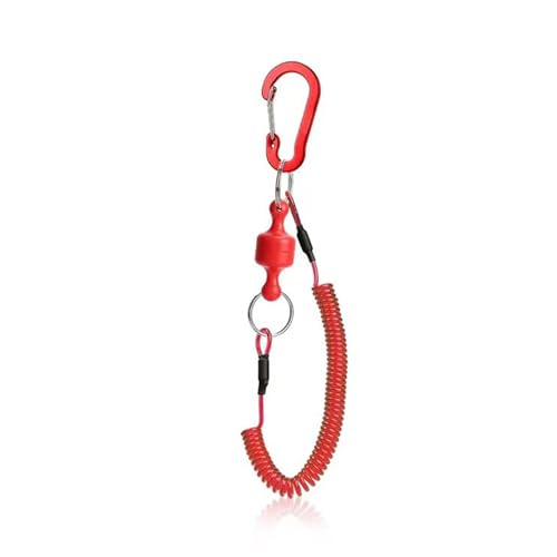 TONXX Magnetischer Angelnetz-Halter, Sicherheitsseil, magnetischer Clip, Kescher-Verbindungsstücke, Schnalle mit aufgerollten Schlüsselbändern TONXX Magnetischer Angelnetz-Halter, Sicherheitsseil, magnetischer Clip, Kescher-Verbindungsstücke, Schnalle mit aufgerollten Schlüsselbändern von TONXX